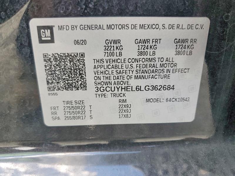 2020 Chevrolet Silverado K1500 High Country