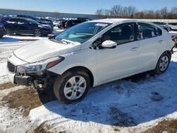 KIA salvage cars for sale: 2017 KIA Forte lx