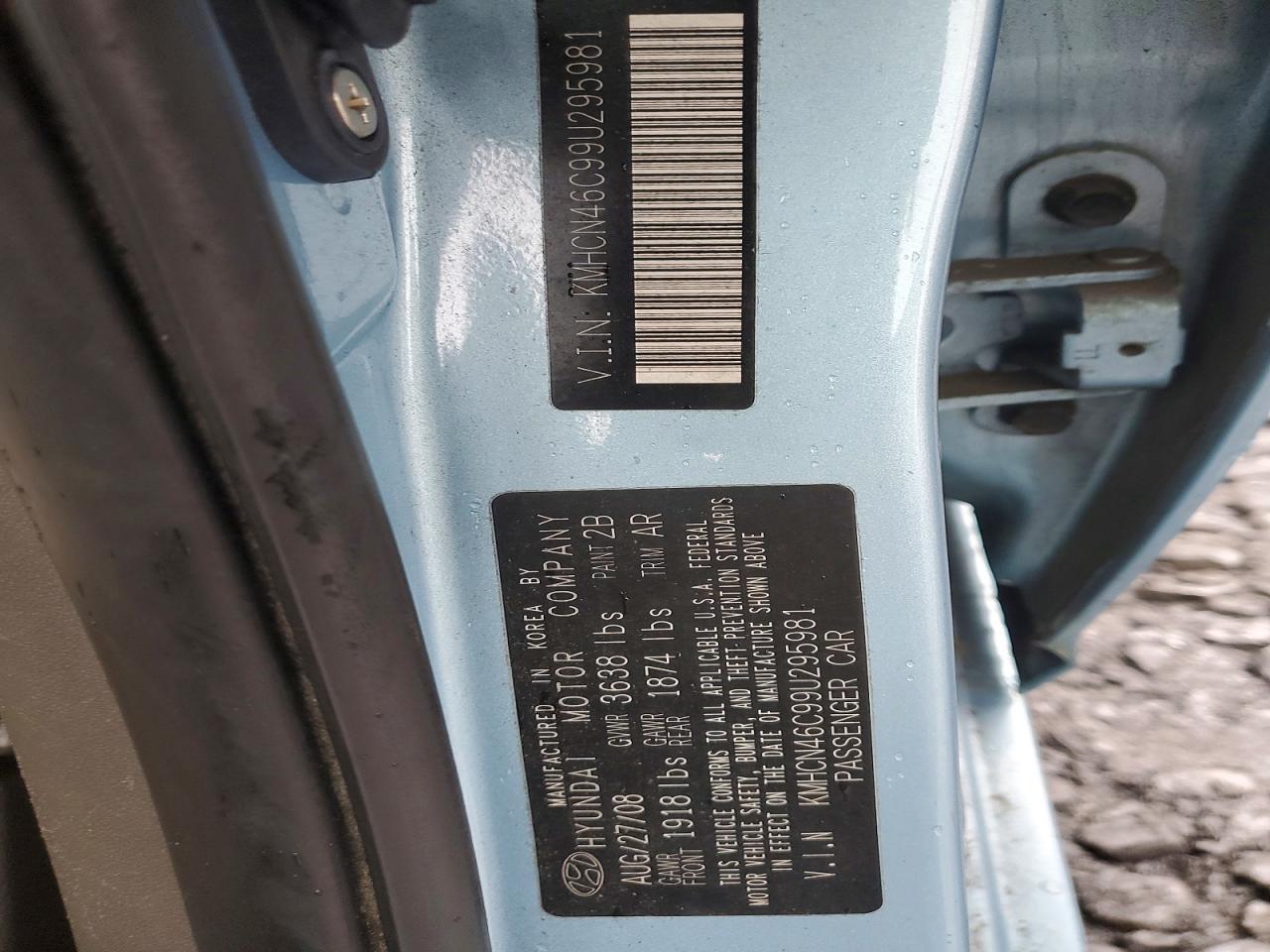 2009 Hyundai Accent gls