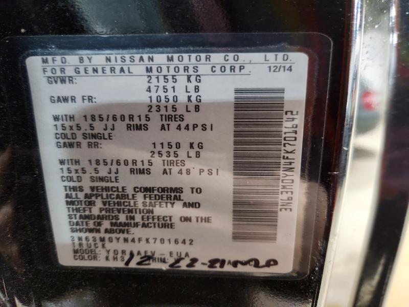 2015 Chevrolet City Express ls Delivery van