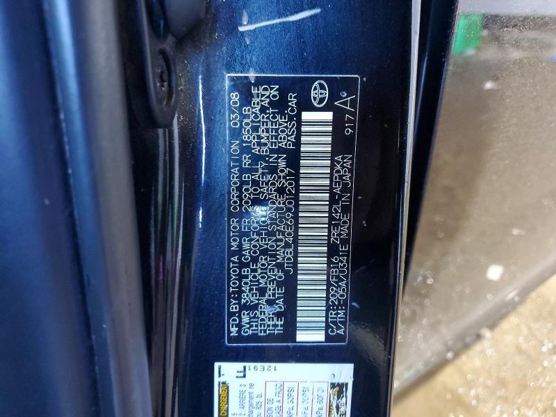 2009 Toyota Corolla Base