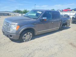 Salvage trucks for sale at Sacramento, CA auction: 2011 Ford F150 Supercrew