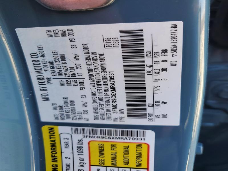 2021 Ford Bronco Sport Outer Banks