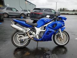 Salvage motorcycles for sale at Portland, OR auction: 2002 Suzuki SV650 S