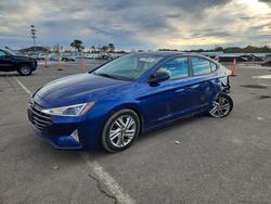 Salvage cars for sale from Copart Brookhaven, NY: 2019 Hyundai Elantra se