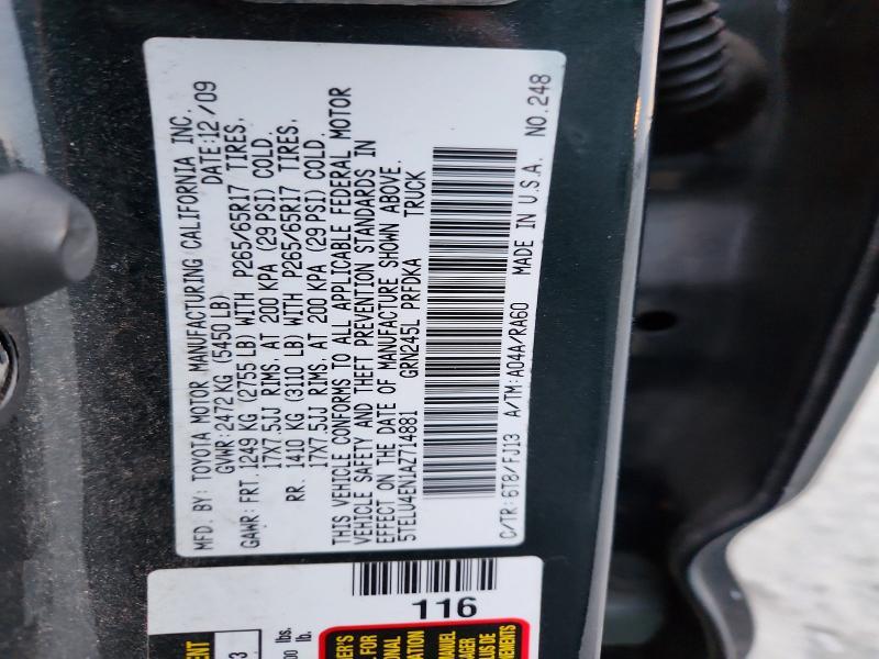 2010 Toyota Tacoma V6