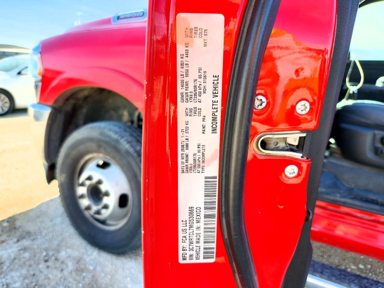 2021 Dodge RAM 3500 Flatbed Truck