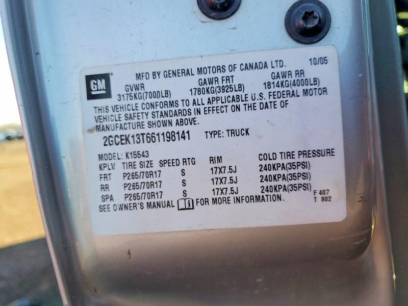 2006 Chevrolet Silverado K1500