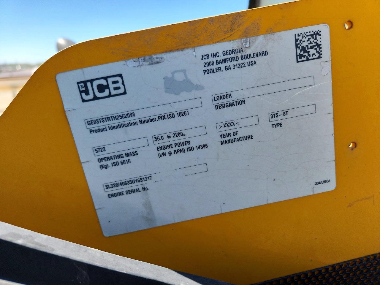 2018 Jyot 2018 JCB Tracked Skid Steer Loader