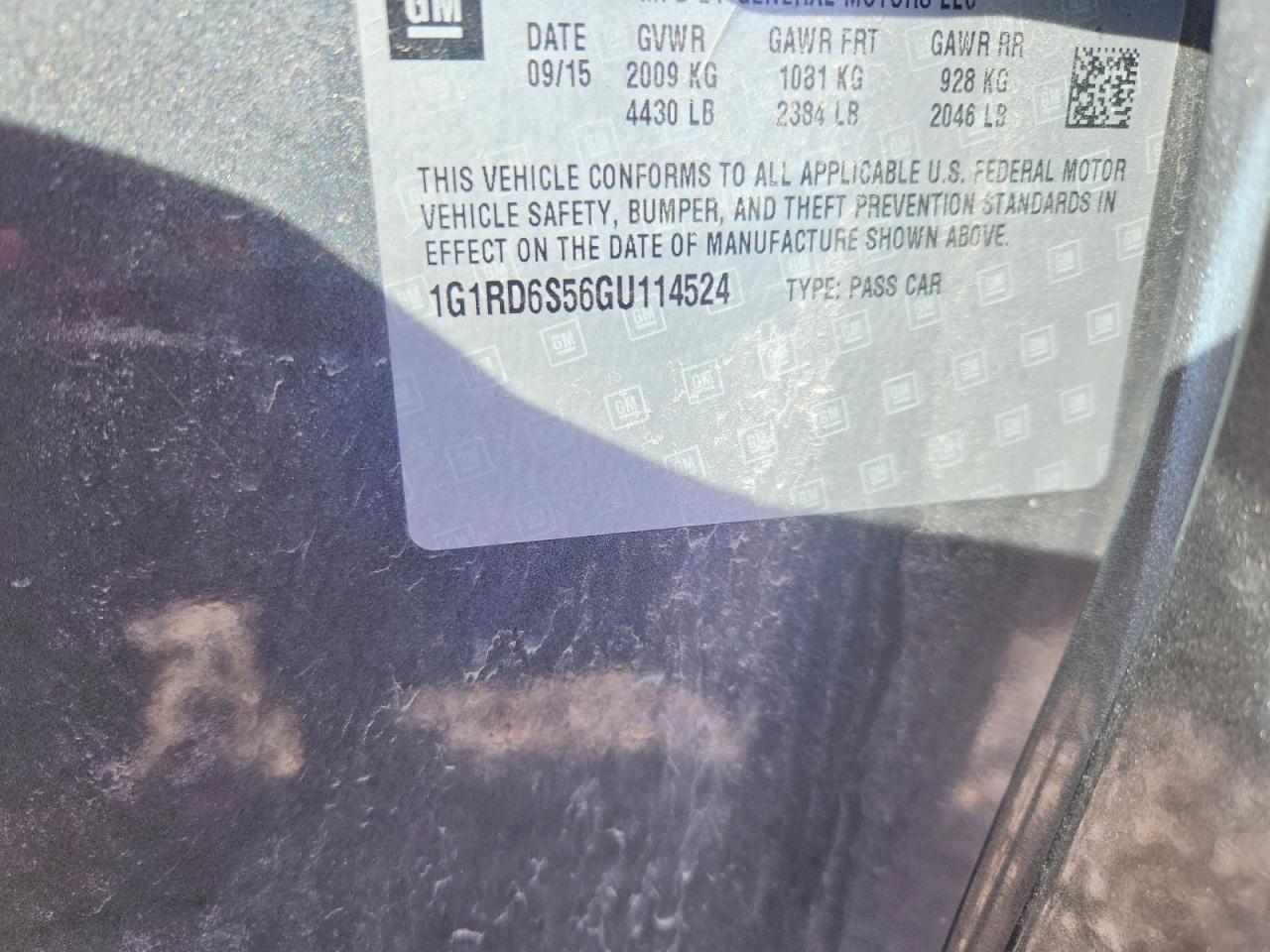 2016 Chevrolet Volt ltz