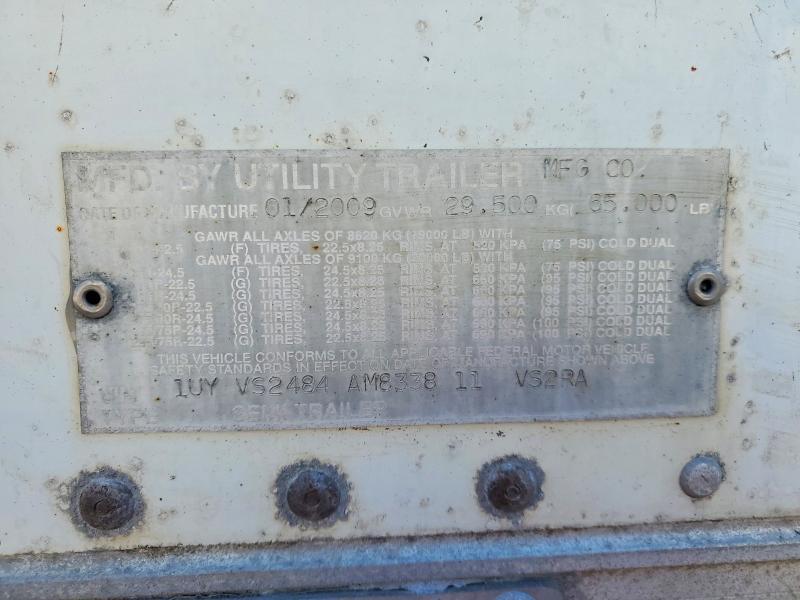 2010 Utility Trailer Mfg. 2010 Utility VS2RA Refrigerated Van Trailer