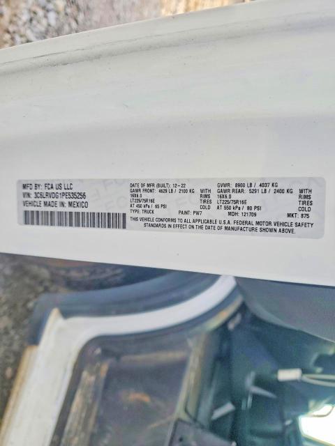 2023 Dodge RAM Promaster 2500 High Roof Delivery Van