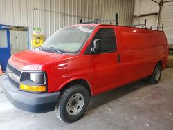 Salvage cars for sale from Copart Tulsa, OK: 2016 Chevrolet Express Cargo EXT Utility / Service Van