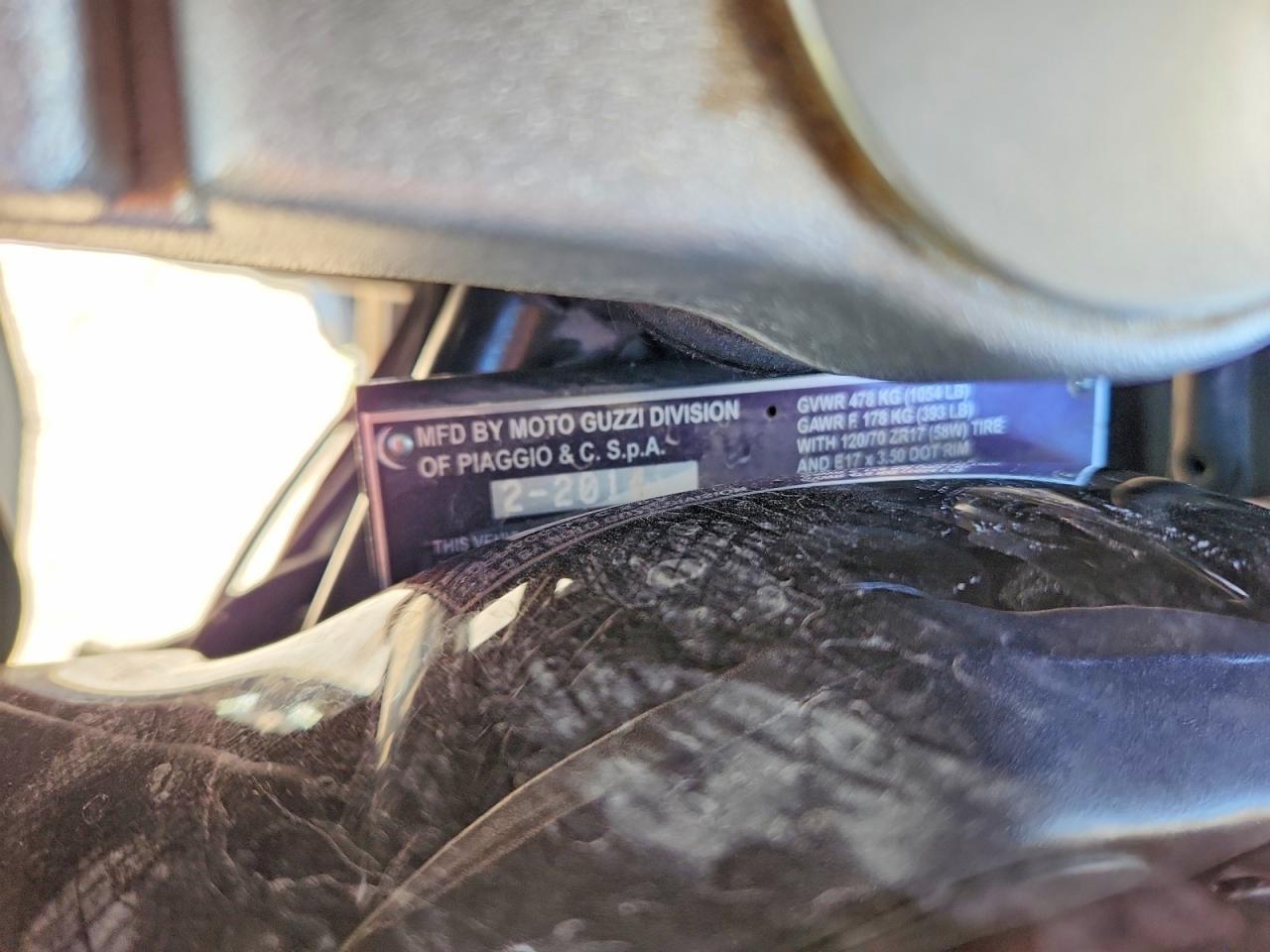 2014 Moto Guzzi Norge GT