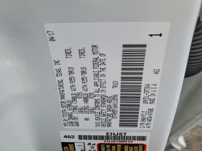 2017 Toyota Tundra SR5