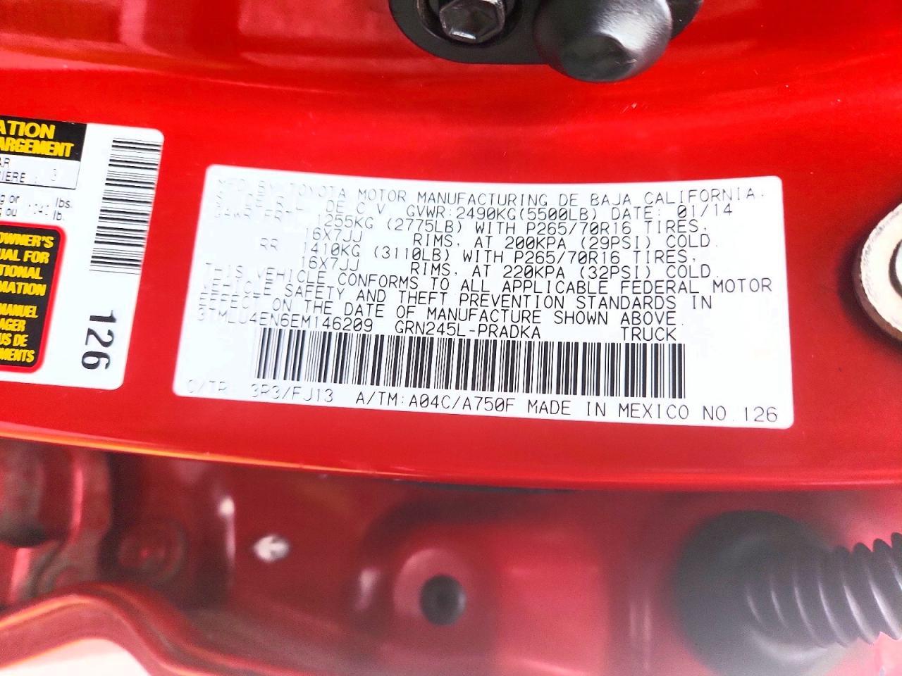 2014 Toyota Tacoma V6