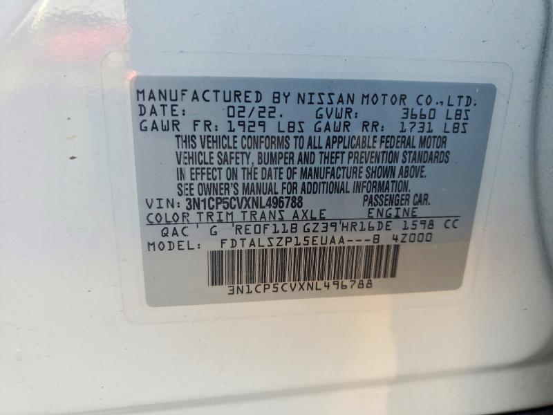 2022 Nissan Kicks sv