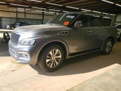 Infiniti Qx80 salvage cars for sale: 2017 Infiniti Qx80 Base