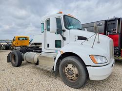 Salvage trucks for sale at San Antonio, TX auction: 2015 Kenworth T300 Semi Truck