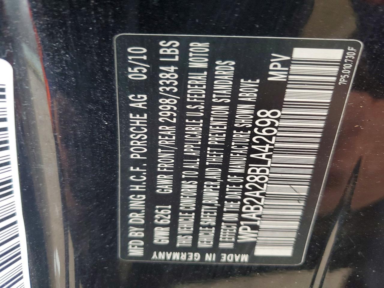 2011 Porsche Cayenne s