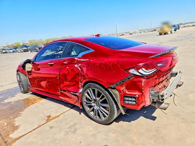2017 Infiniti Q60 red Sport 400