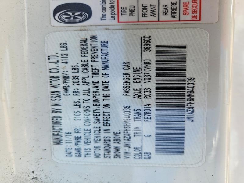 2017 Nissan 370z Roadster