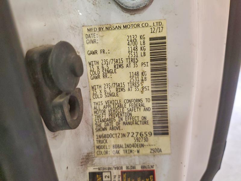 2018 Nissan Frontier S