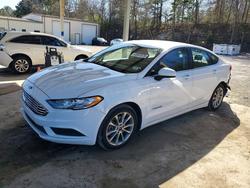 Ford Fusion se Hybrid salvage cars for sale: 2017 Ford Fusion se Hybrid