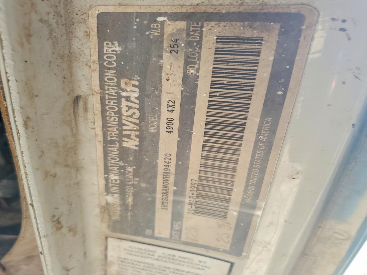 1997 International 4000 4900