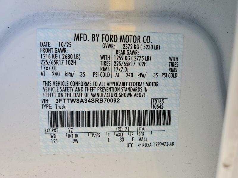 2025 Ford Maverick XL