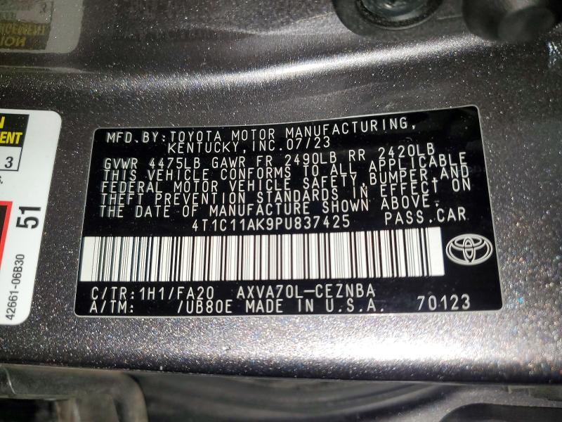 2023 Toyota Camry le