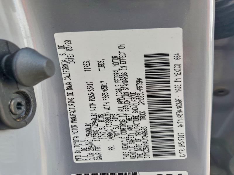 2020 Toyota Tacoma trd Sport