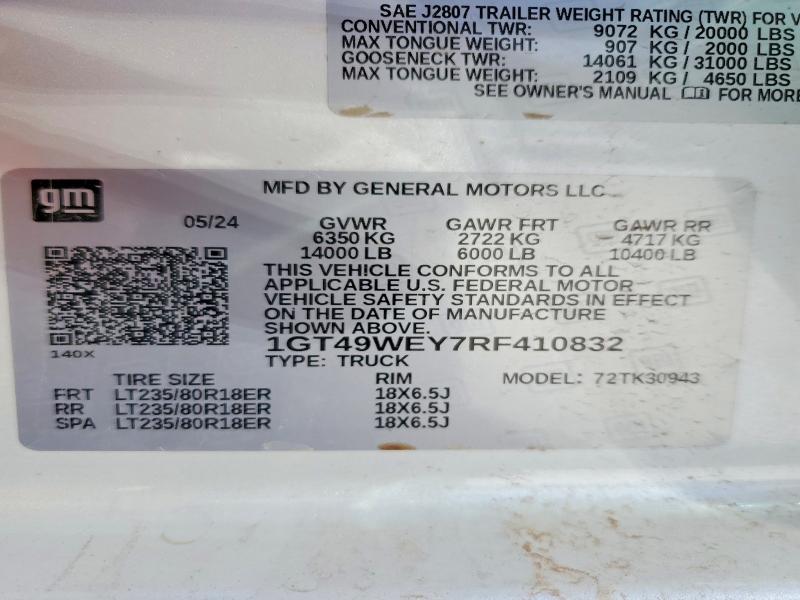 2024 GMC Sierra K3500 Denali