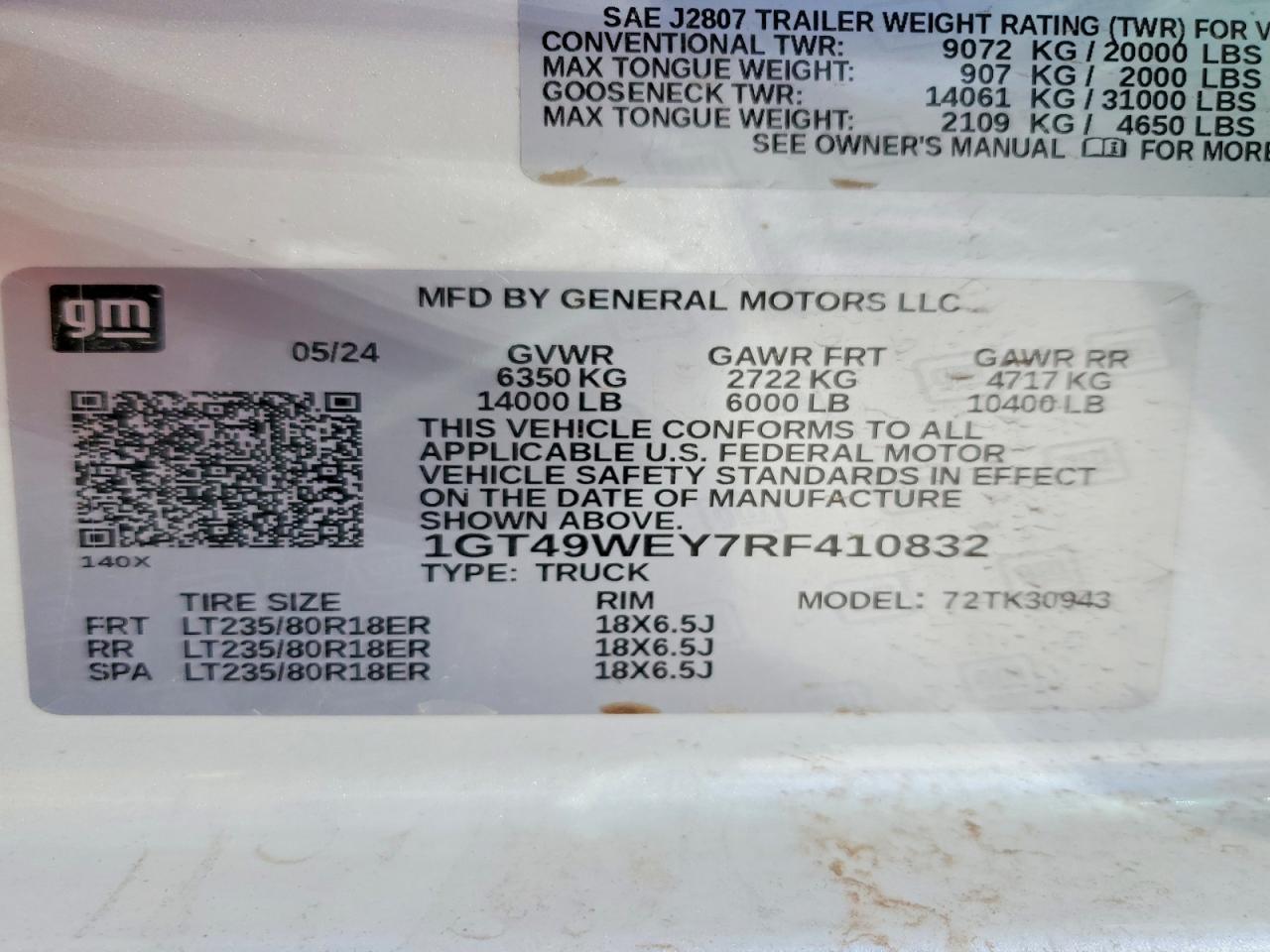 2024 GMC Sierra K3500 Denali