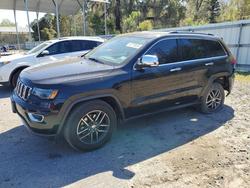 Jeep salvage cars for sale: 2017 Jeep Grand Cherokee Limited