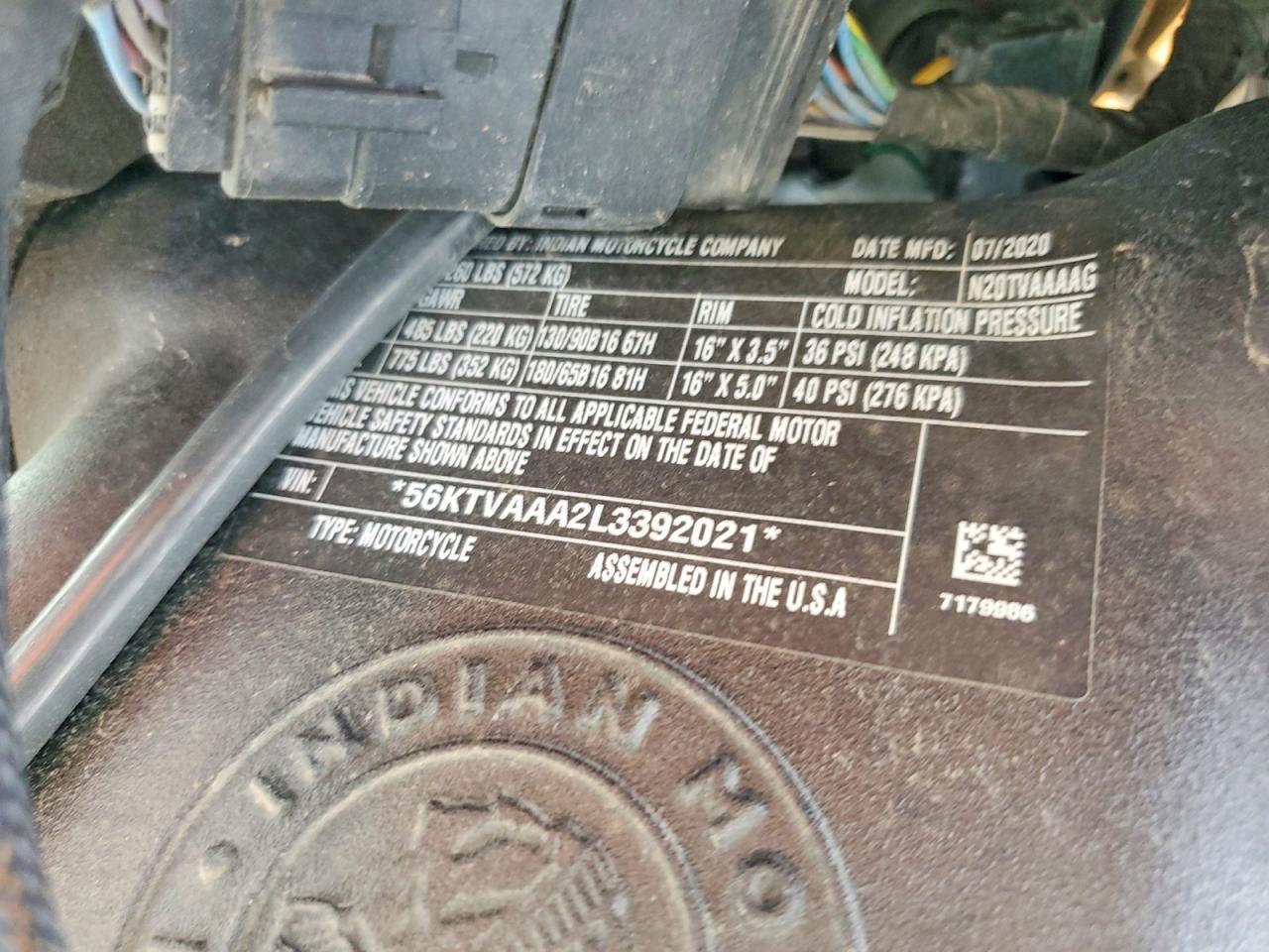 2020 Indian Motorcycle Co. Chief Vintage