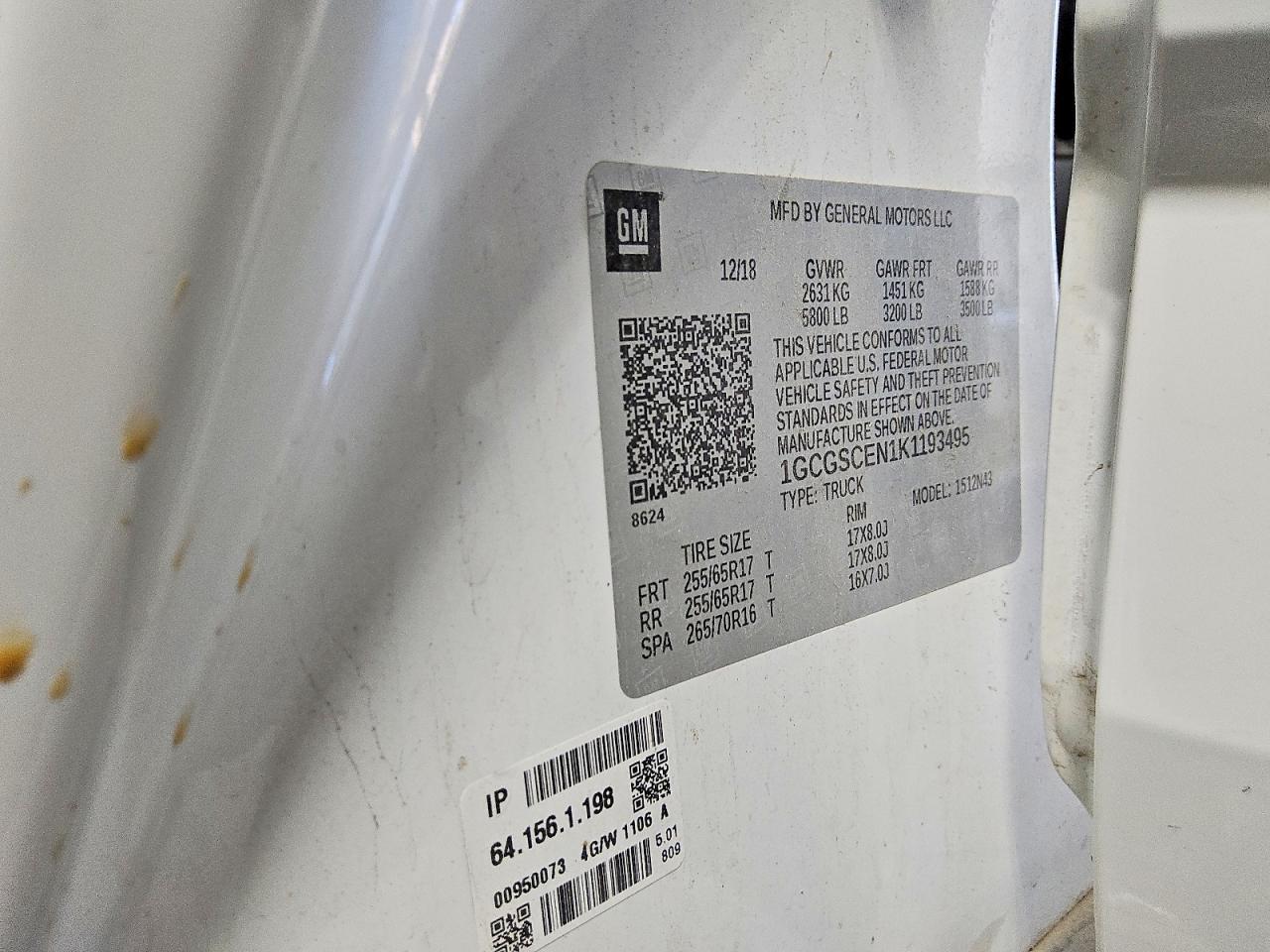 2019 Chevrolet Colorado LT