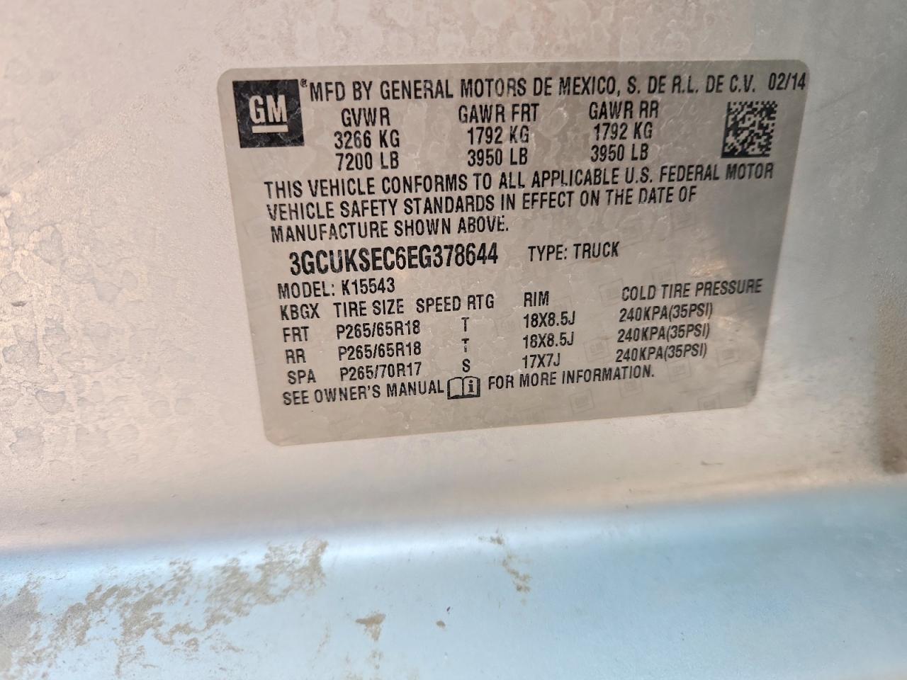 2014 Chevrolet Silverado K1500 LTZ