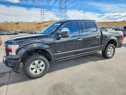 Salvage trucks for sale at Littleton, CO auction: 2015 Ford F150 Supercrew