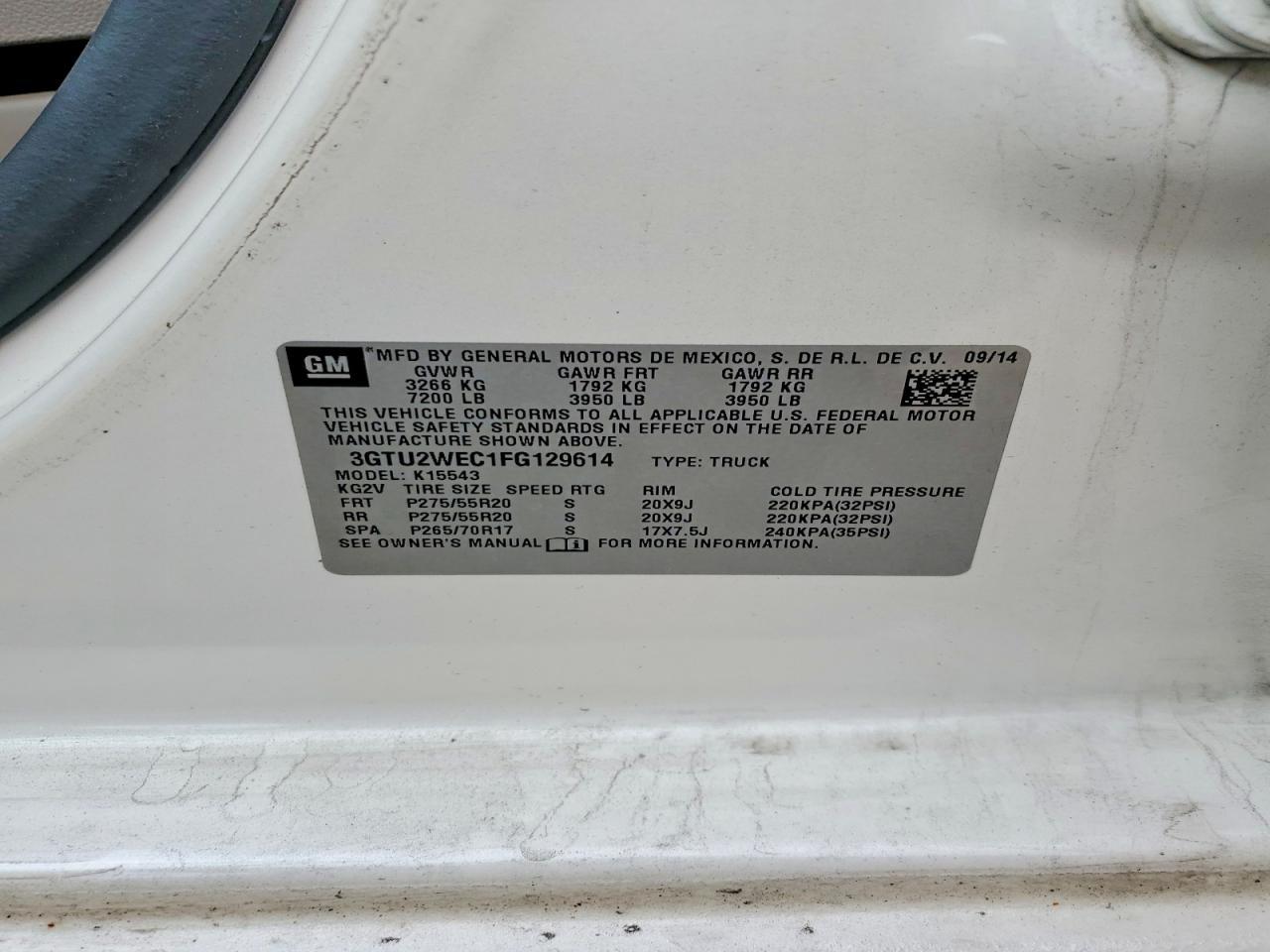 2015 GMC Sierra K1500 Denali