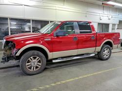Salvage trucks for sale at Pasco, WA auction: 2008 Ford F150 Supercrew