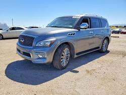 Infiniti Qx80 salvage cars for sale: 2015 Infiniti Qx80 Base