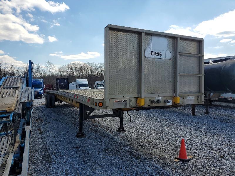 2009 Manac CFB-48 Flatbed Trailer