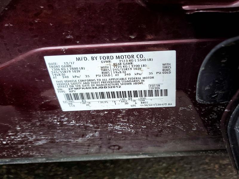 2018 Ford Edge Titanium