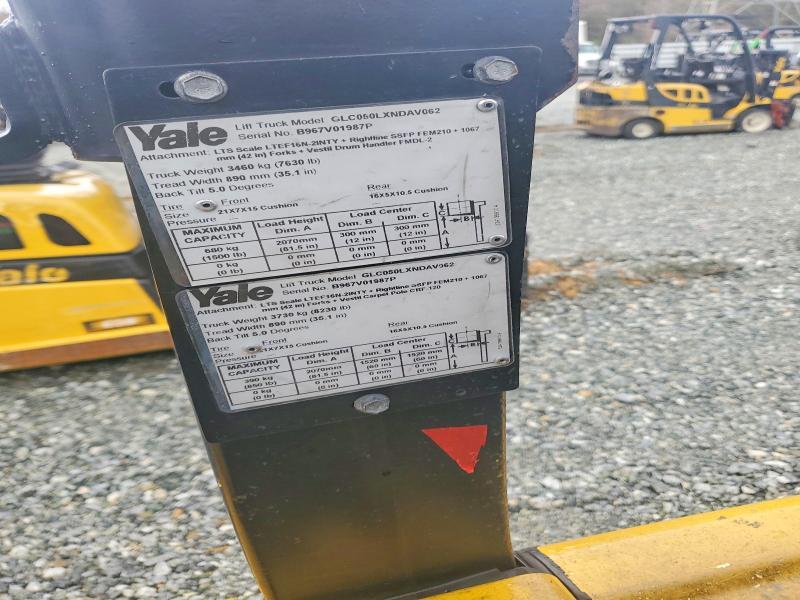 2016 Yale GLC050LXNDAV062 Forklift