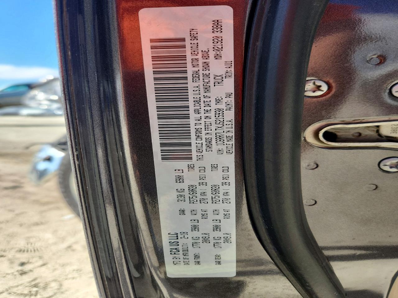 2018 Dodge RAM 1500 SLT