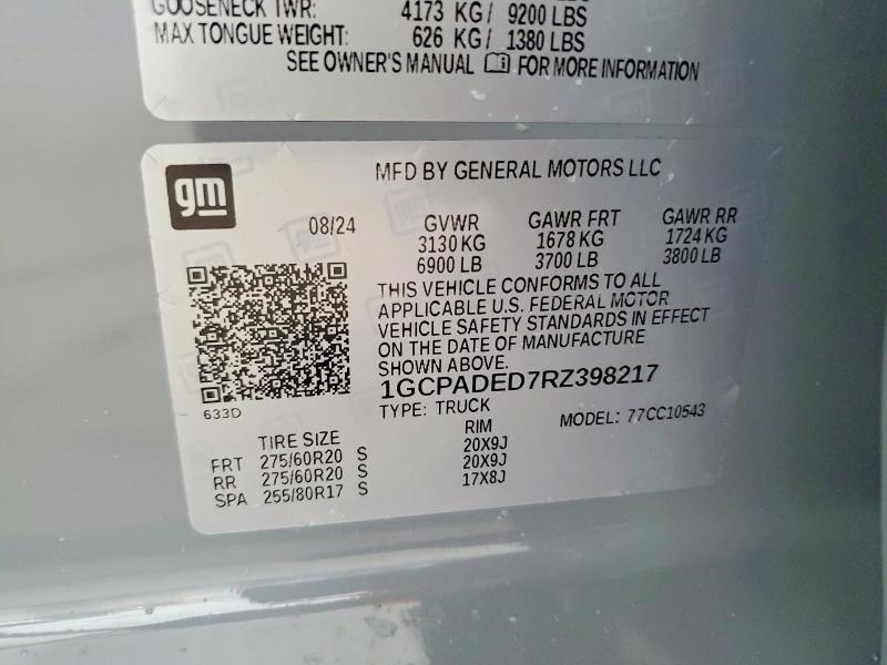 2024 Chevrolet Silverado C1500 rst