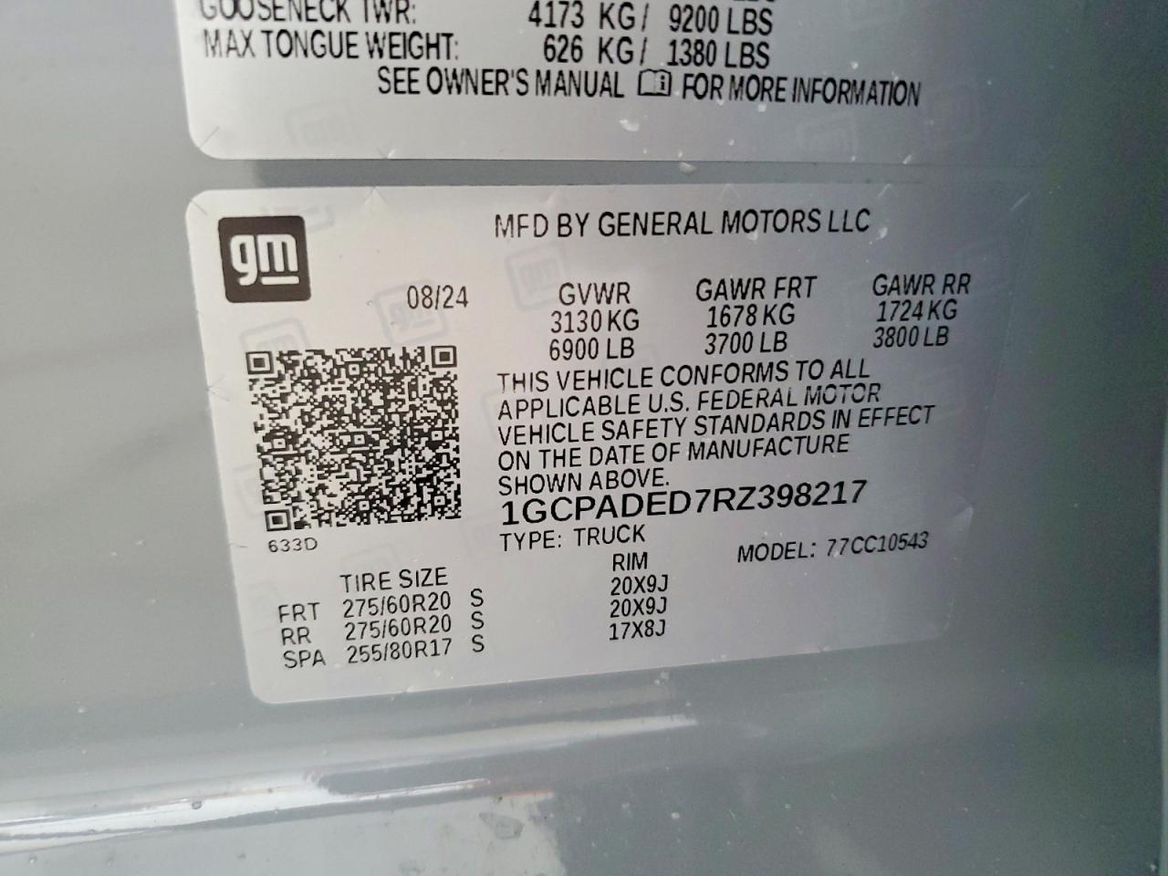 2024 Chevrolet Silverado C1500 RST
