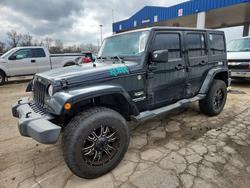Jeep salvage cars for sale: 2011 Jeep Wrangler Unlimited Sahara