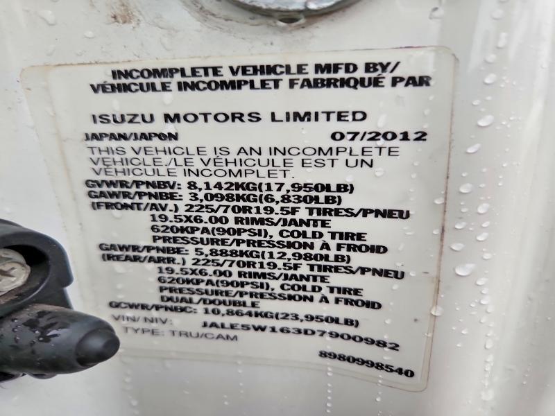 2013 Isuzu NQR